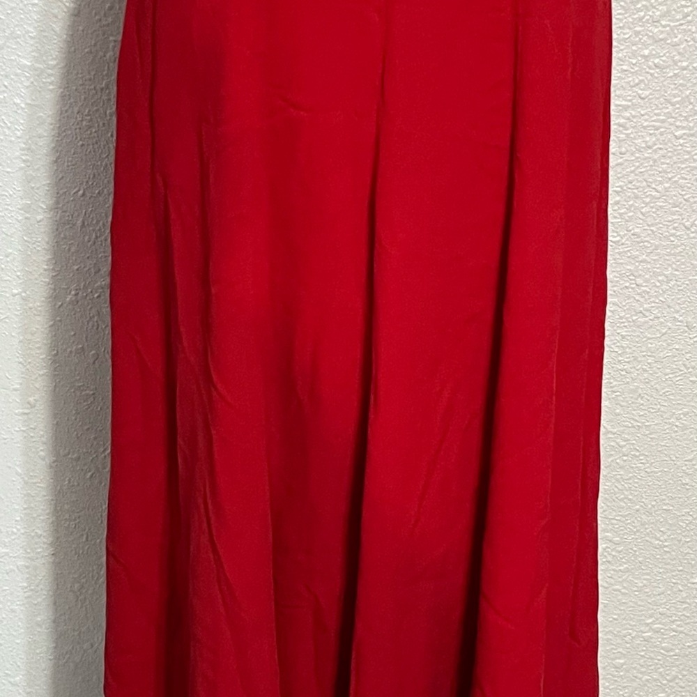 The J.peterman company vintage red dress size medium - Picture 8 of 10
